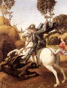 Aragon jose Rafael, St. Goran and the Dragon